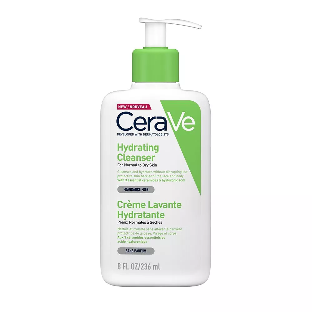 CeraVe Gel Spalare hidratant, piele normal-uscata x 236ml, [],remediumfarm.ro