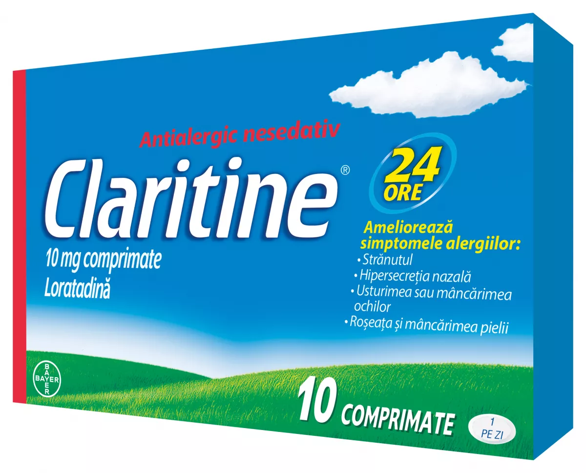 Claritine 10mg x 10cp (Bayer), [],remediumfarm.ro