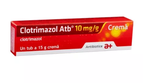 Clotrimazol 1% crema, 15g Antibiotice, [],remediumfarm.ro