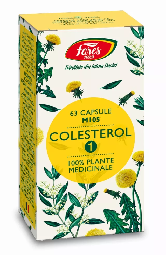 Colesterol 1 x 63cps, [],remediumfarm.ro