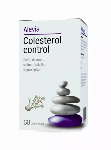 Colesterol Control x 60cp (Alevia), [],remediumfarm.ro