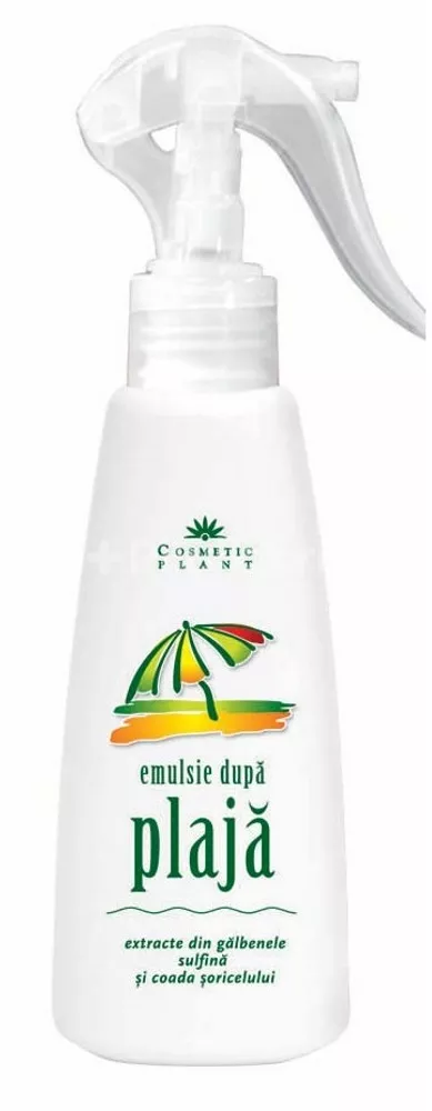 Emulsie spray dupa plaja, 200 ml, Cosmetic Plant, [],remediumfarm.ro