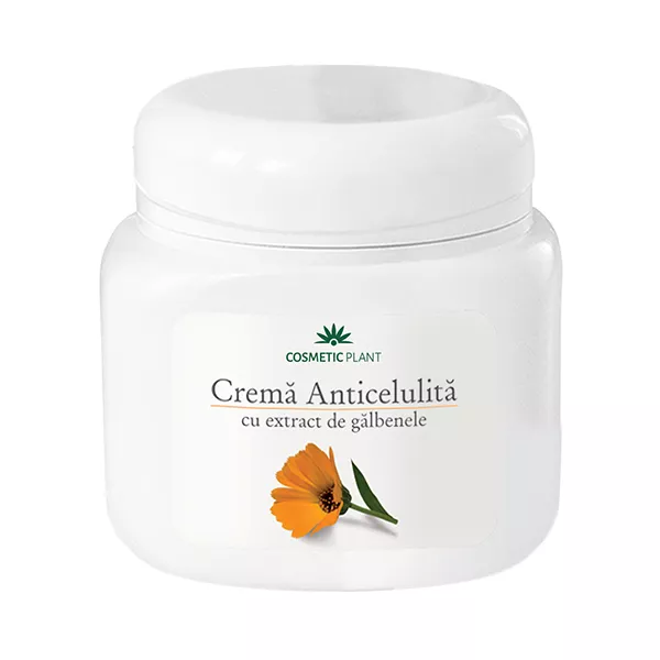 Crema anticelulita cu extract de galbenele, 500 ml, Cosmetic Plant, [],remediumfarm.ro