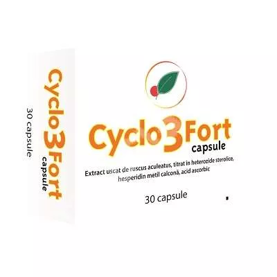 Cyclo 3 Fort x 30cps, [],remediumfarm.ro