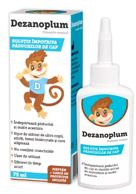 Zdrovit Dezanoplum solutie paduchi x 75ml, [],remediumfarm.ro