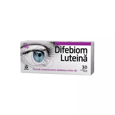 Difebiom Luteina, 30 capsule, Biofarm, [],remediumfarm.ro
