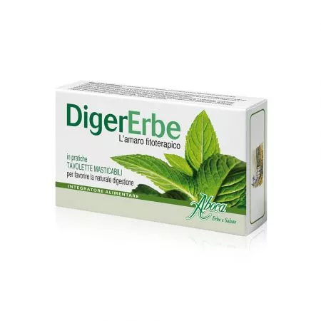 DigerErbe, 30 tablete masticabile, Aboca, [],remediumfarm.ro