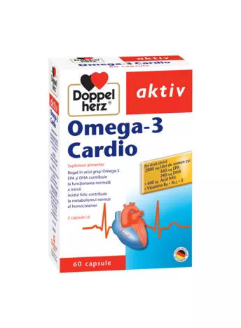 DOPPELHERZ Omega 3 Cardio, 60cps, [],remediumfarm.ro