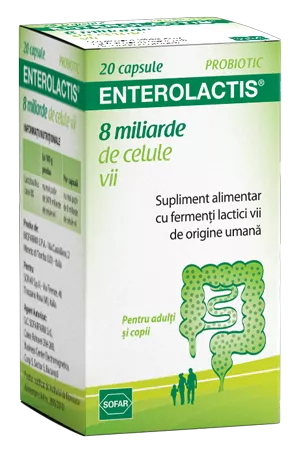 Enterolactis x 20cps, [],remediumfarm.ro