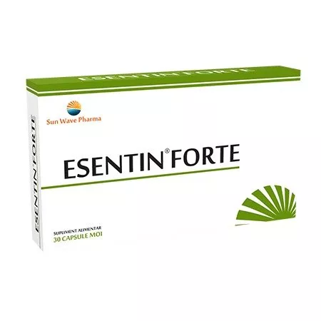 Esentin Forte, 30 capsule, Sun Wave, [],remediumfarm.ro