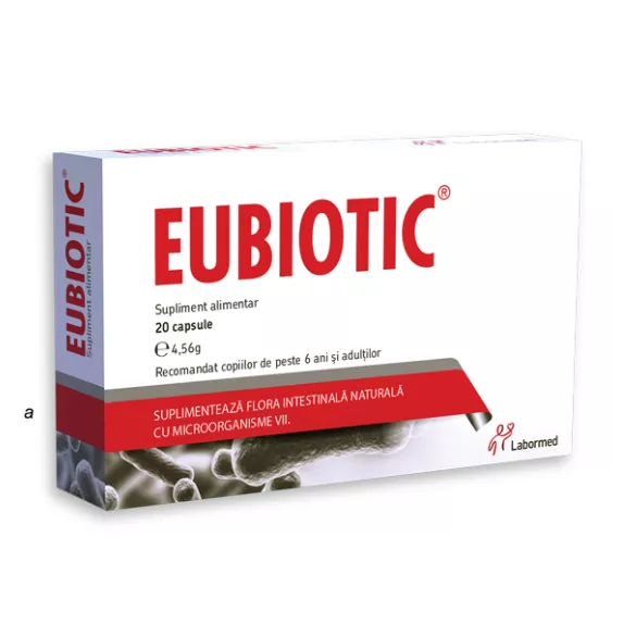 Eubiotic, 20 capsule, Labormed, [],remediumfarm.ro