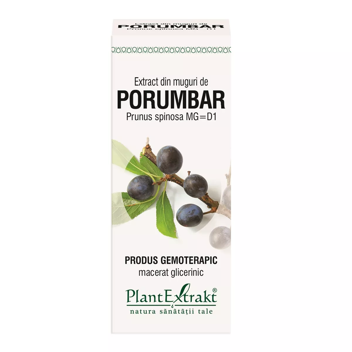 Extract din muguri de porumbar, 50 ml, Plantextrakt, [],remediumfarm.ro