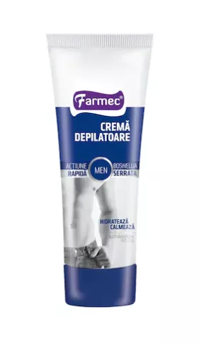 Crema depilatoare pentru barbati MEN, 150 ml, Farmec 824, [],remediumfarm.ro