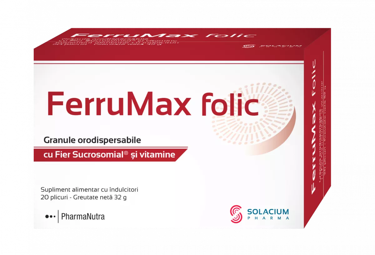 FerruMax folic granule orodisp x 20pl, [],remediumfarm.ro