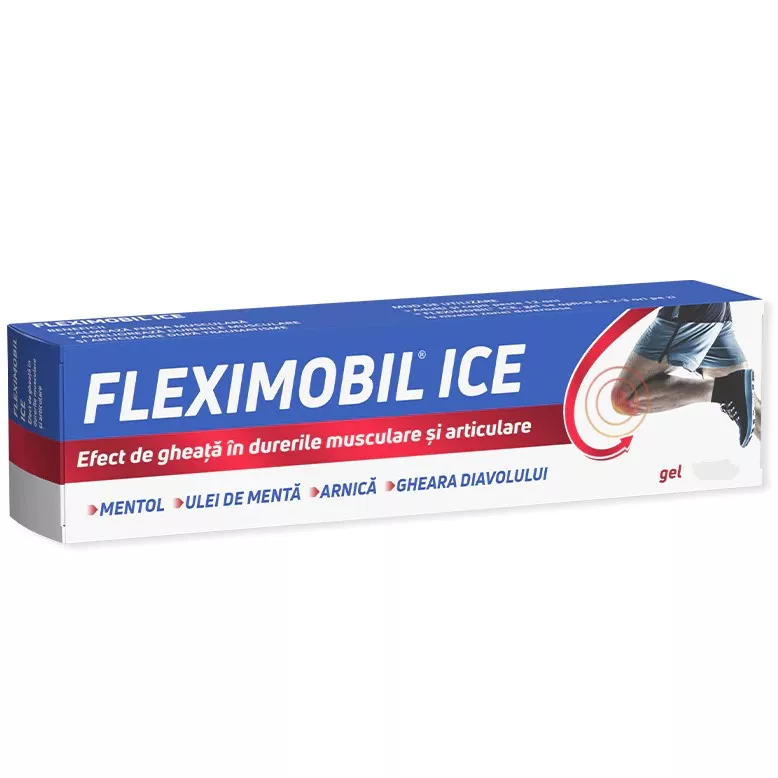 Fleximobil Ice gel, 45g, Fiterman, [],remediumfarm.ro