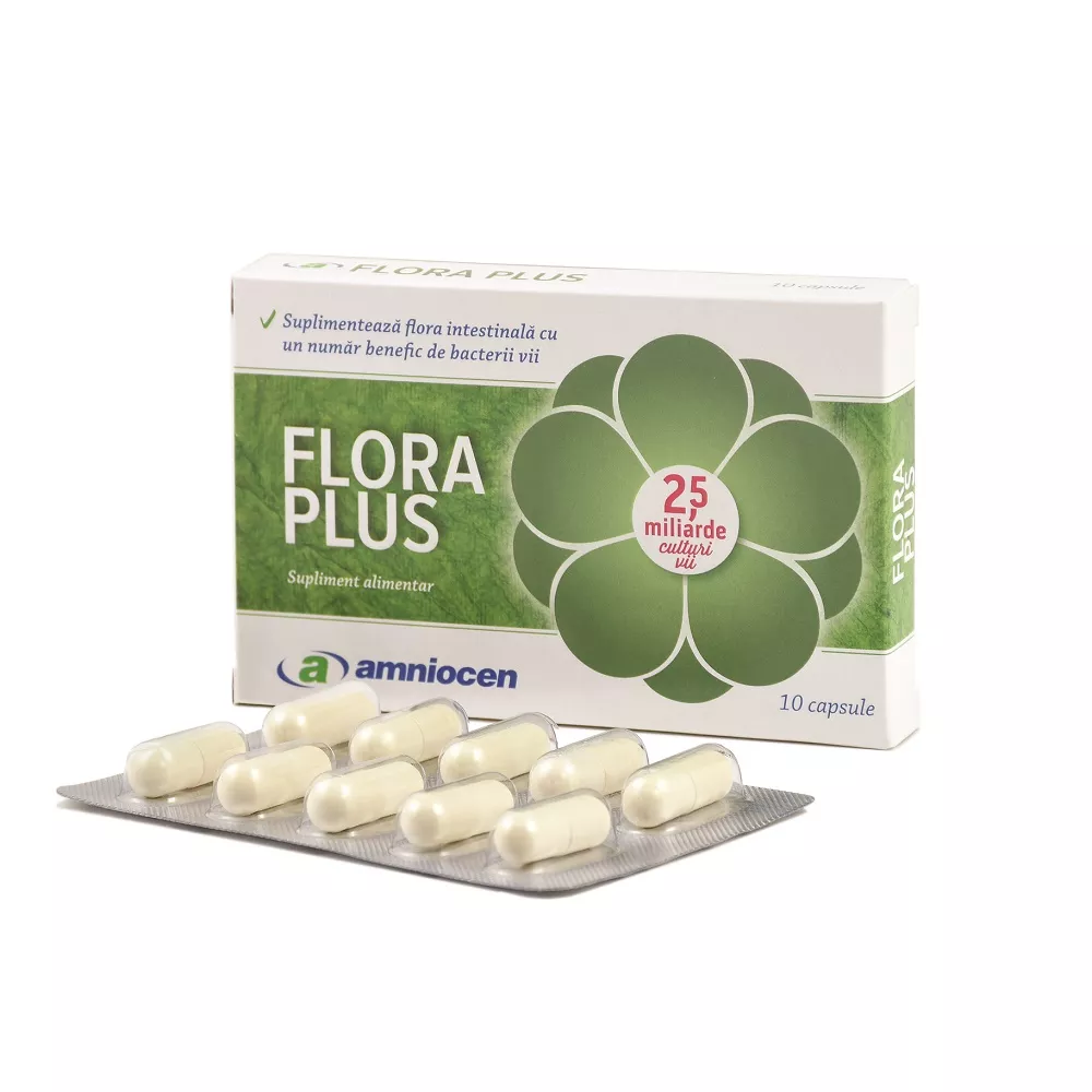 Flora plus x10cps (Aminocen), [],remediumfarm.ro