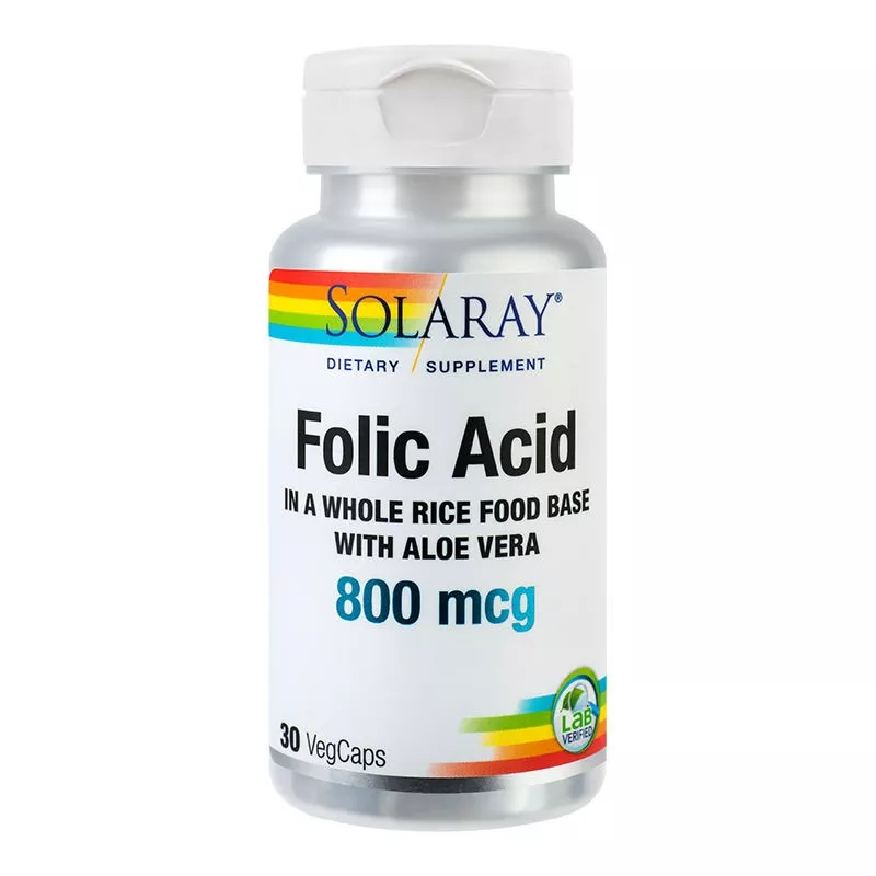 Folic acid 800mcg x 30cps (Secom), [],remediumfarm.ro