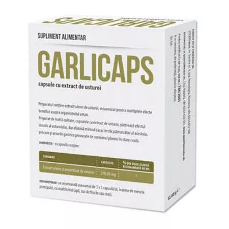 Garlicaps x 30cps (Parapharm), [],remediumfarm.ro
