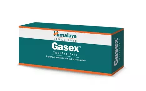 Gasex, 20 tablete, Himalaya, [],remediumfarm.ro