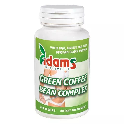Green Coffee Complex x 30cps (Adams), [],remediumfarm.ro