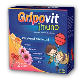 Zdrovit Gripovit imuno x 12acadele, [],remediumfarm.ro