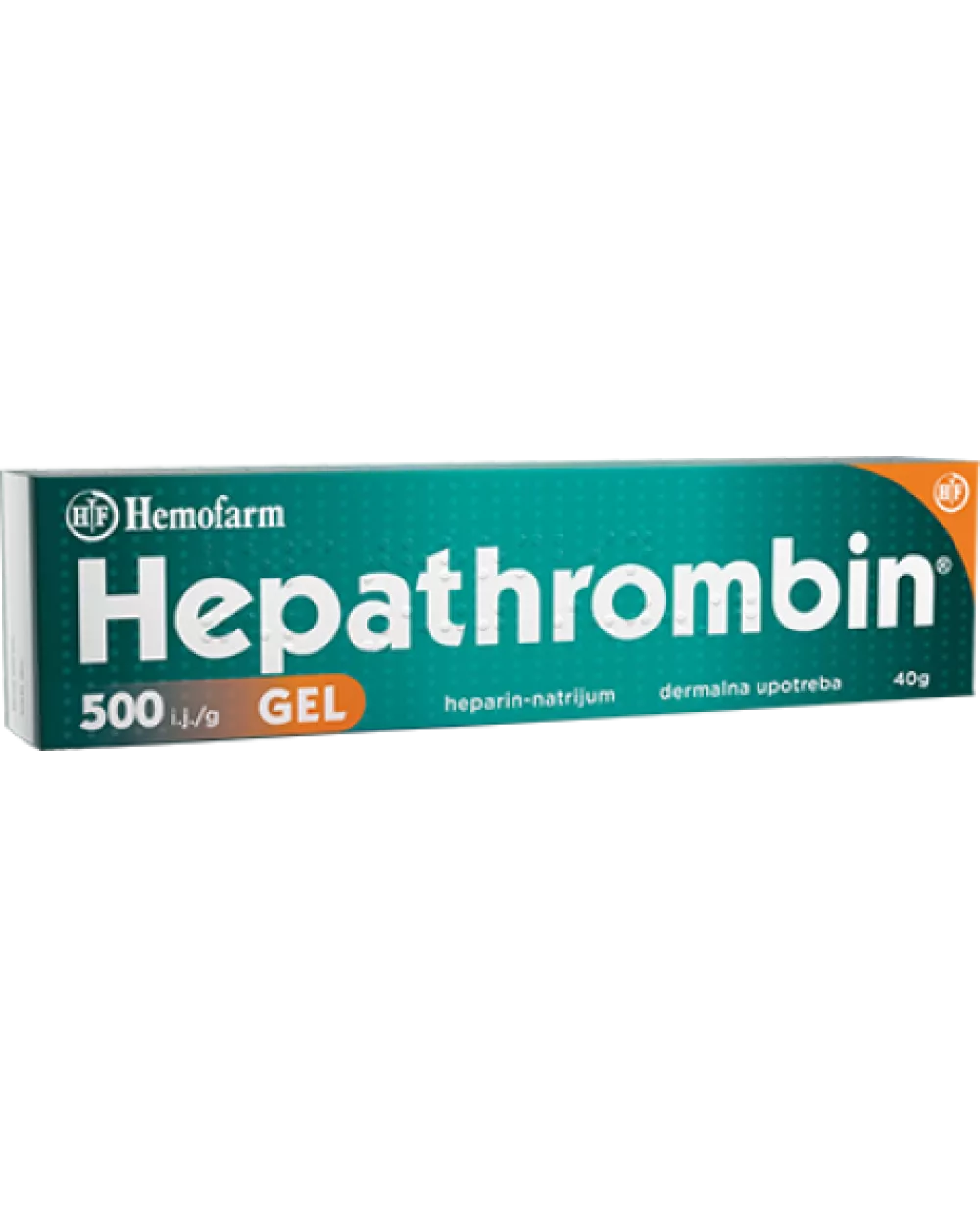 Hepathrombin 500UI/g gel x 40g (Hemofarm, [],remediumfarm.ro