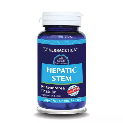 Hepatic stem x 120cps (Herbagetica), [],remediumfarm.ro