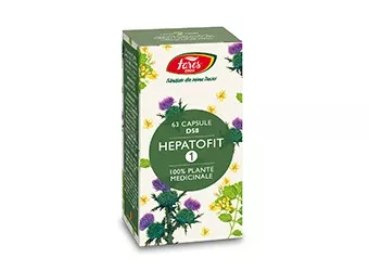 Hepatofit 1 x 60cps, [],remediumfarm.ro