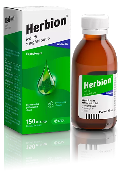 Herbion Iedera 7mg/ml sirop x 150ml, [],remediumfarm.ro