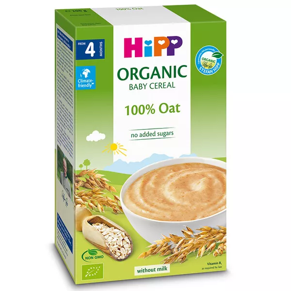 HIPP Cereale Ovaz Integral BIO 4luni+, 200 g, [],remediumfarm.ro