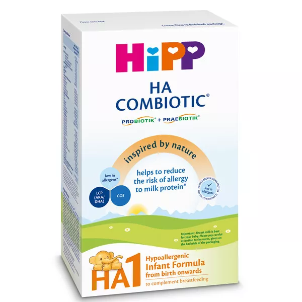 HIPP HA1 Combiotic lapte hipoalergenic de la nastere, 350 g, [],remediumfarm.ro
