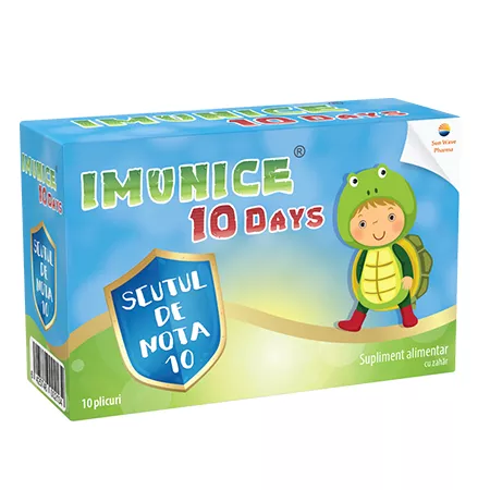 Imunice 10 Days, 10 plicuri, Sun Wave, [],remediumfarm.ro