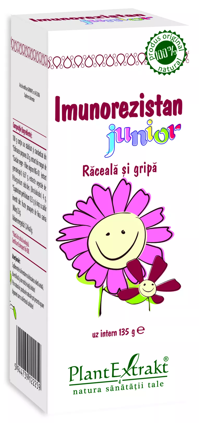 Imunorezistan Junior, 100 ml, Plantextrakt , [],remediumfarm.ro
