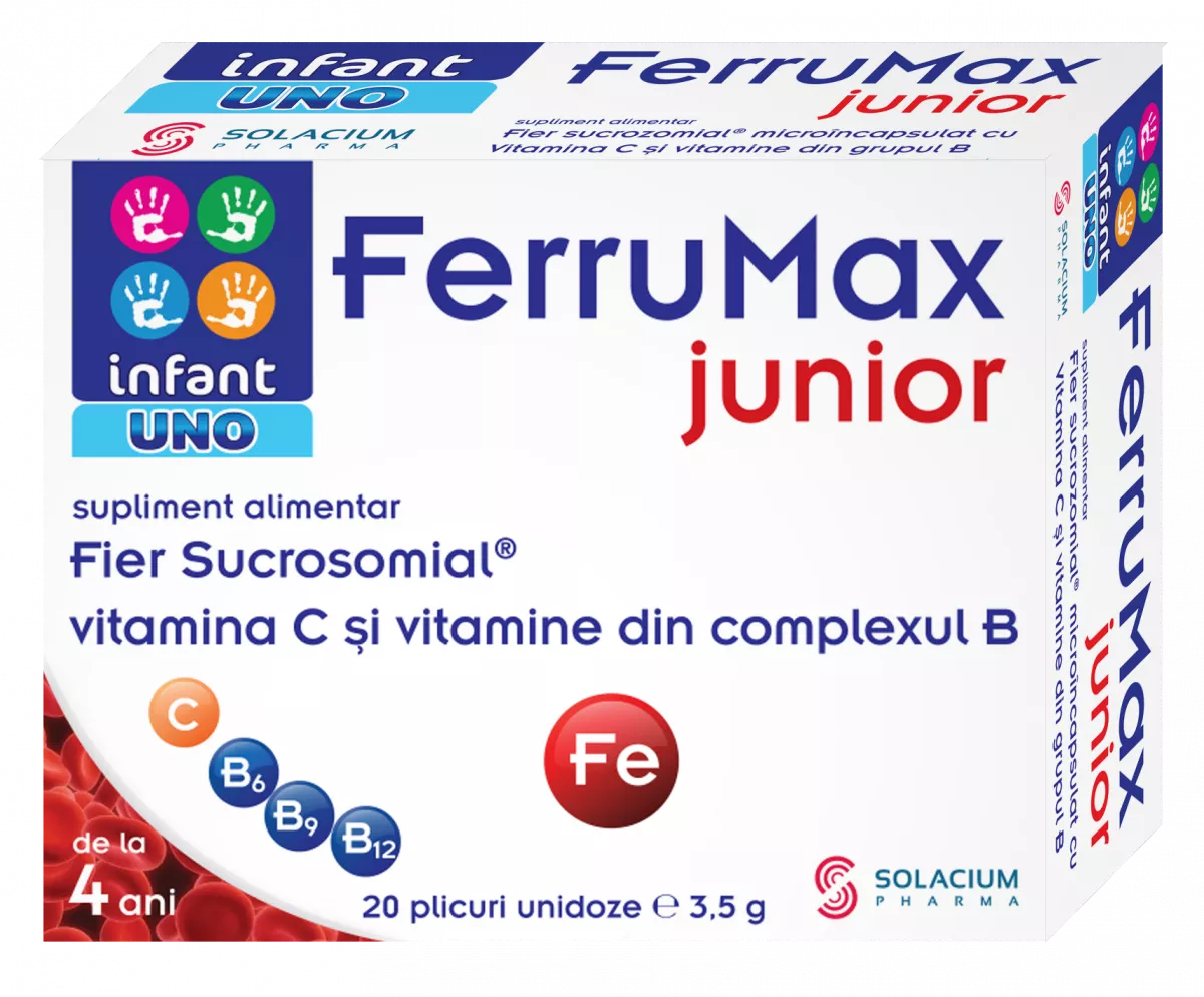 Infant Uno FerruMax junior x 20pl.unidz, [],remediumfarm.ro