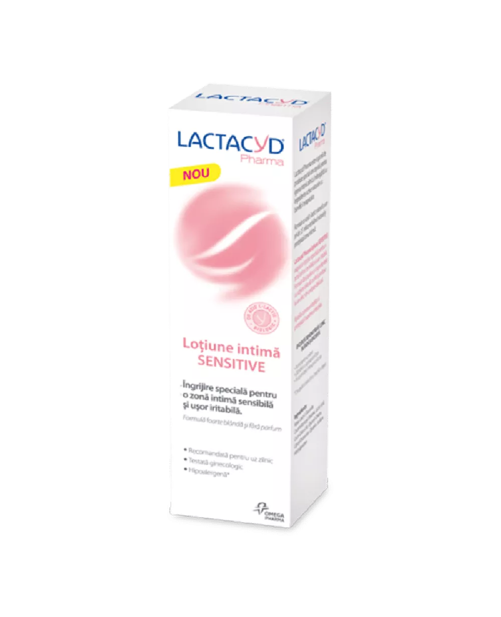 LACTACYD Lotiune intima sensitive, 250ml, [],remediumfarm.ro