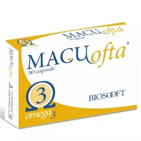 Macuofta, 30 capsule, Biosooft, [],remediumfarm.ro