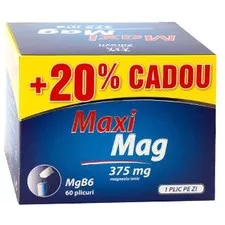 Zdrovit MaxiMag 375mg Mg+B6 x 60pl, [],remediumfarm.ro