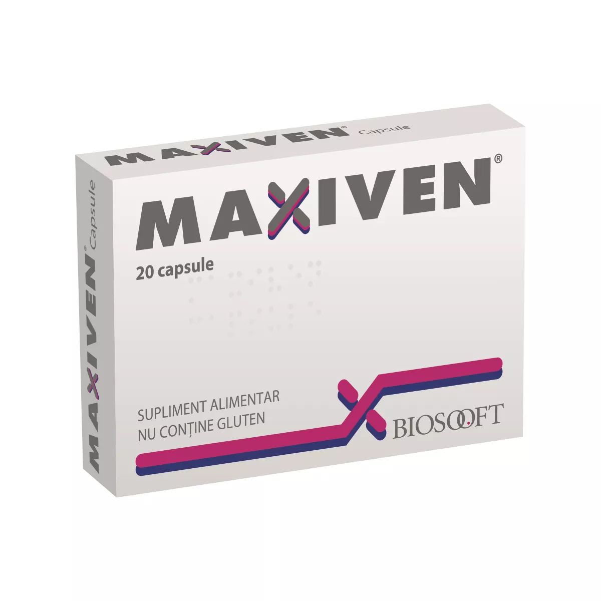 Maxiven, 20 capsule, BioSooft, [],remediumfarm.ro