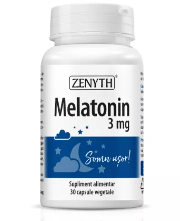Melatonin 3mg 30cps (Zenyth), [],remediumfarm.ro
