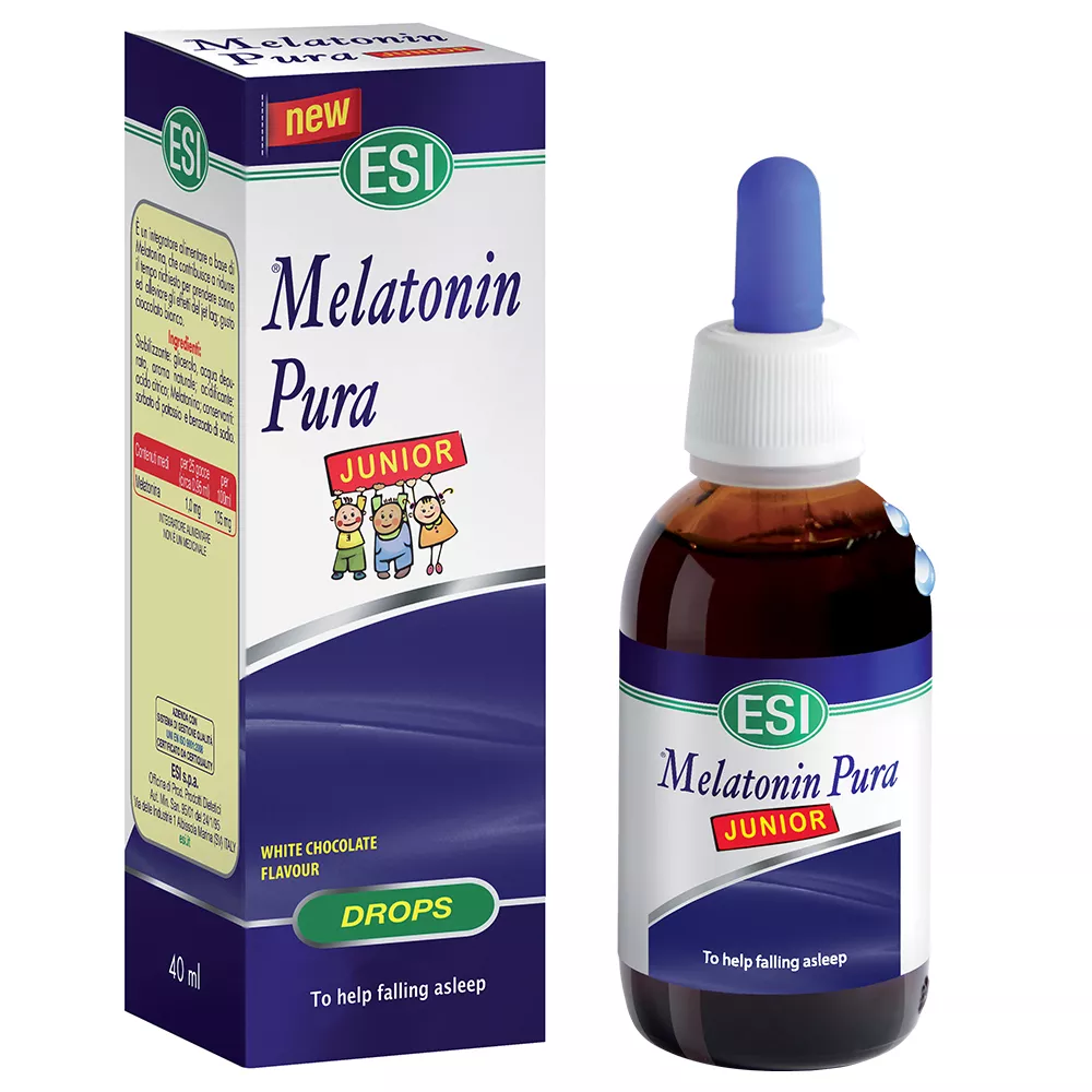 Melatonina Pura Junior 1mg  x 40ml (Esi), [],remediumfarm.ro