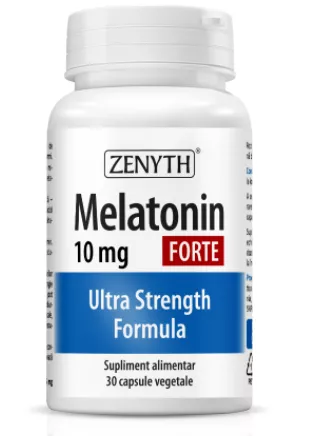 Melatonin Forte 10mg 30cps (Zenyth), [],remediumfarm.ro