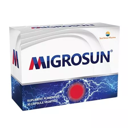 Migrosun, 30 capsule, Sun Wave, [],remediumfarm.ro