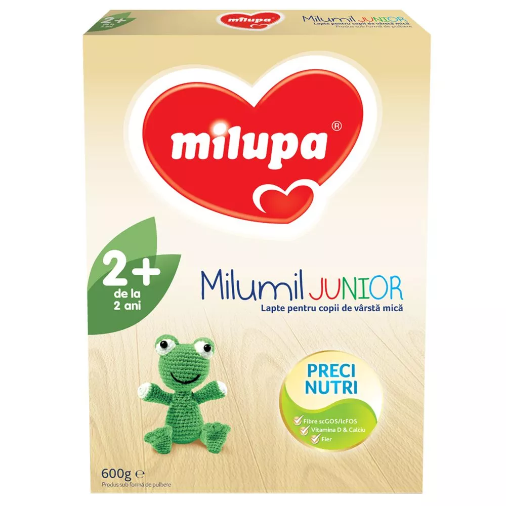 MILUPA Milumil Junior2+ lapte crest 600g, [],remediumfarm.ro