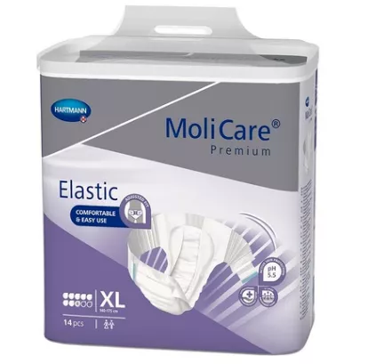 MoliCare Premium Elastic 8 pic , XL x 14buc (Hartmann), [],remediumfarm.ro