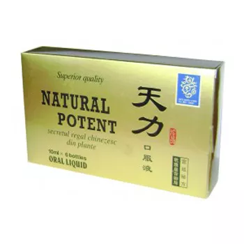 Natural Potent, 6 fiole, China, [],remediumfarm.ro