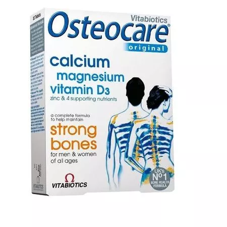 Osteocare Original, 90 comprimate, VitaBiotics LTD, [],remediumfarm.ro