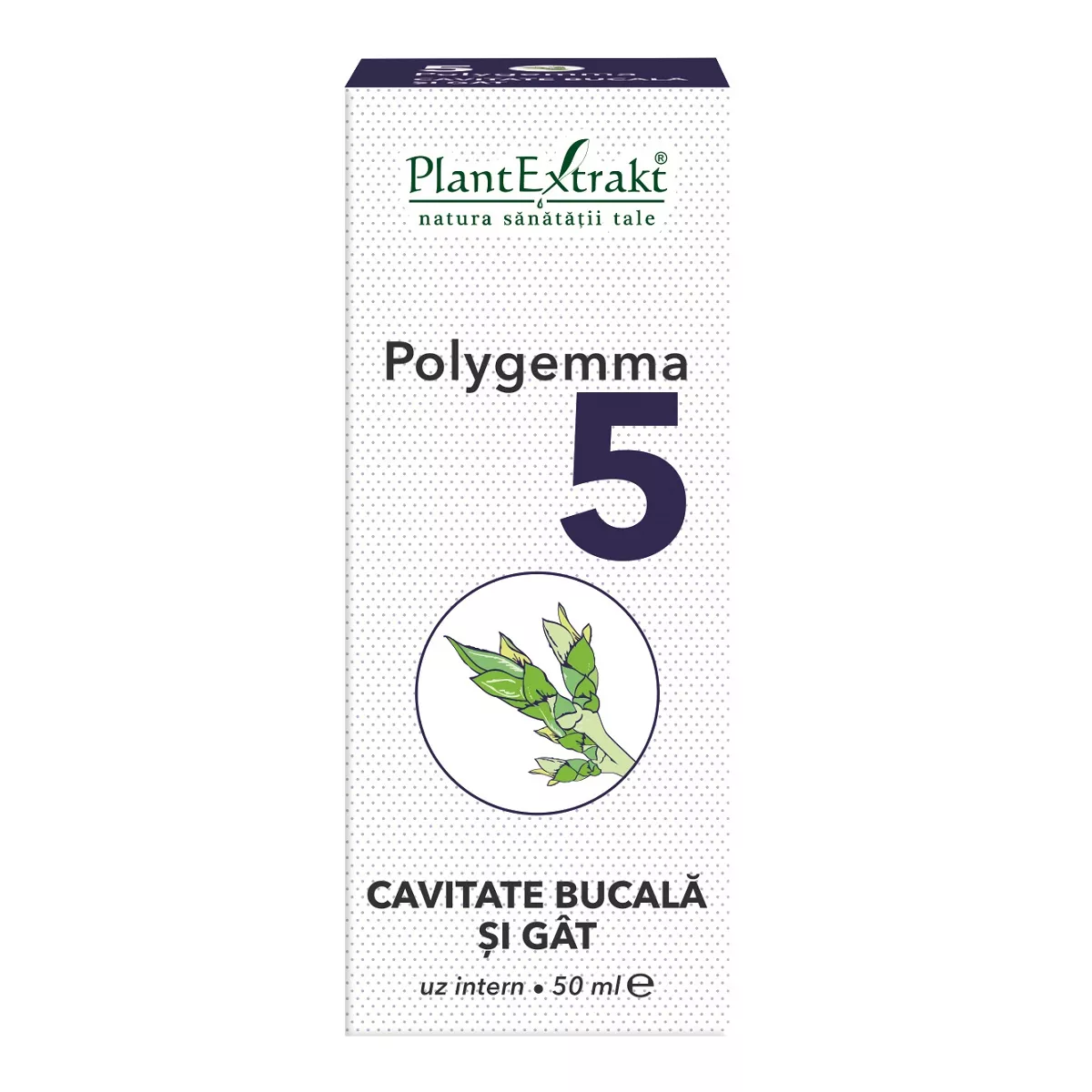 Polygemma 5 Cavitate bucala si Gat, 50 ml, Plantextrakt, [],remediumfarm.ro