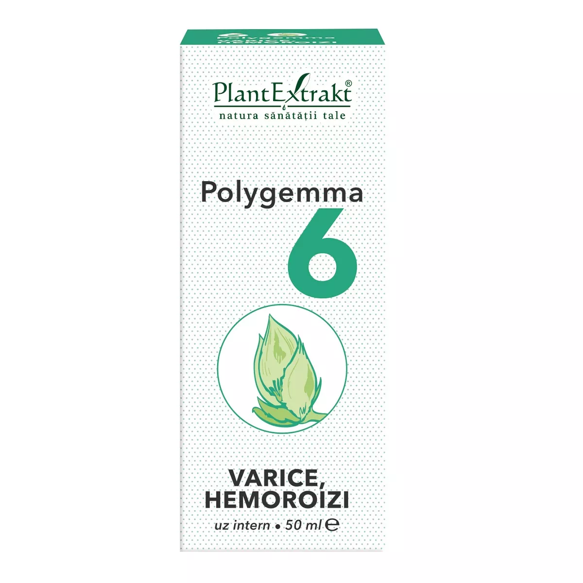 Polygemma 6 Varice și Hemoroizi, 50 ml, Plantextrakt, [],remediumfarm.ro