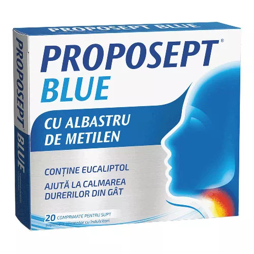 Proposept Blue, 20 comprimate, Fiterman, [],remediumfarm.ro