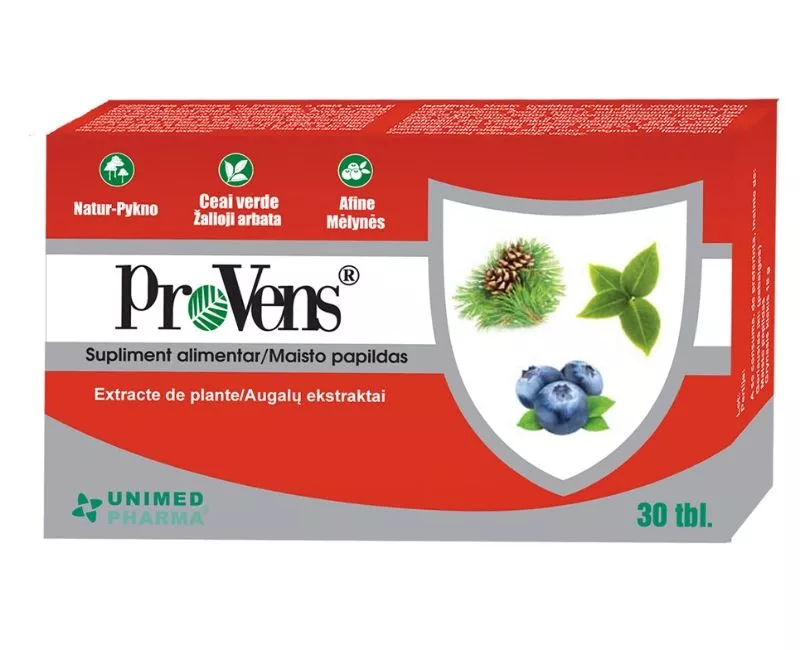 ProVens, 30 tablete, Unimed Pharma, [],remediumfarm.ro